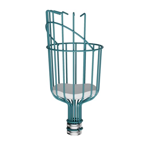 Telespro One-Piece Fruit Picker Basket for Easy Twisting onto Standard Acme Extension Poles – Perfect for Apples, Oranges, and Avocados