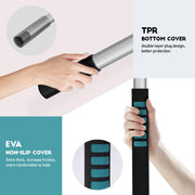 TelesPro Telescoping Pole 7-30FT - Lightweight Aluminum with Universal Twist-on Tip for Painting, Dusting, Window Cleaning, and Tree Sawing