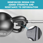 TelesPro Boat Hook Attachment - Versatile, Durable & Compatible with 12FT, 24FT, 30FT Extension Poles (Poles Sold Separately)